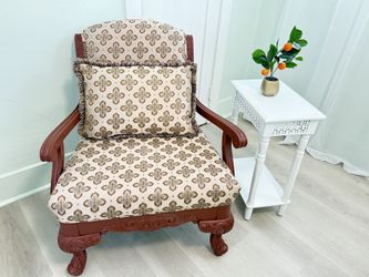 Solid Big Comfortable Armchair With A Pillow. Wonderful Condition !