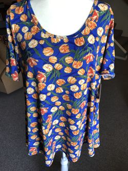 Lularoe Perfect T XL (Perfect for our tulip 🌷 Festival)