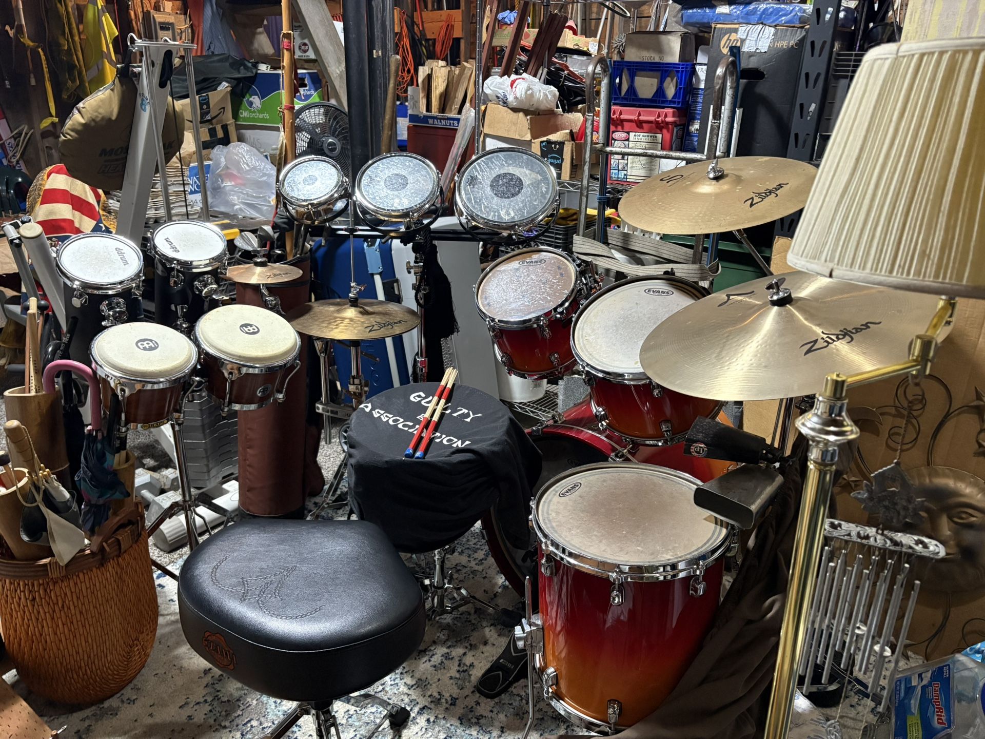 Drum Set Plus Extras