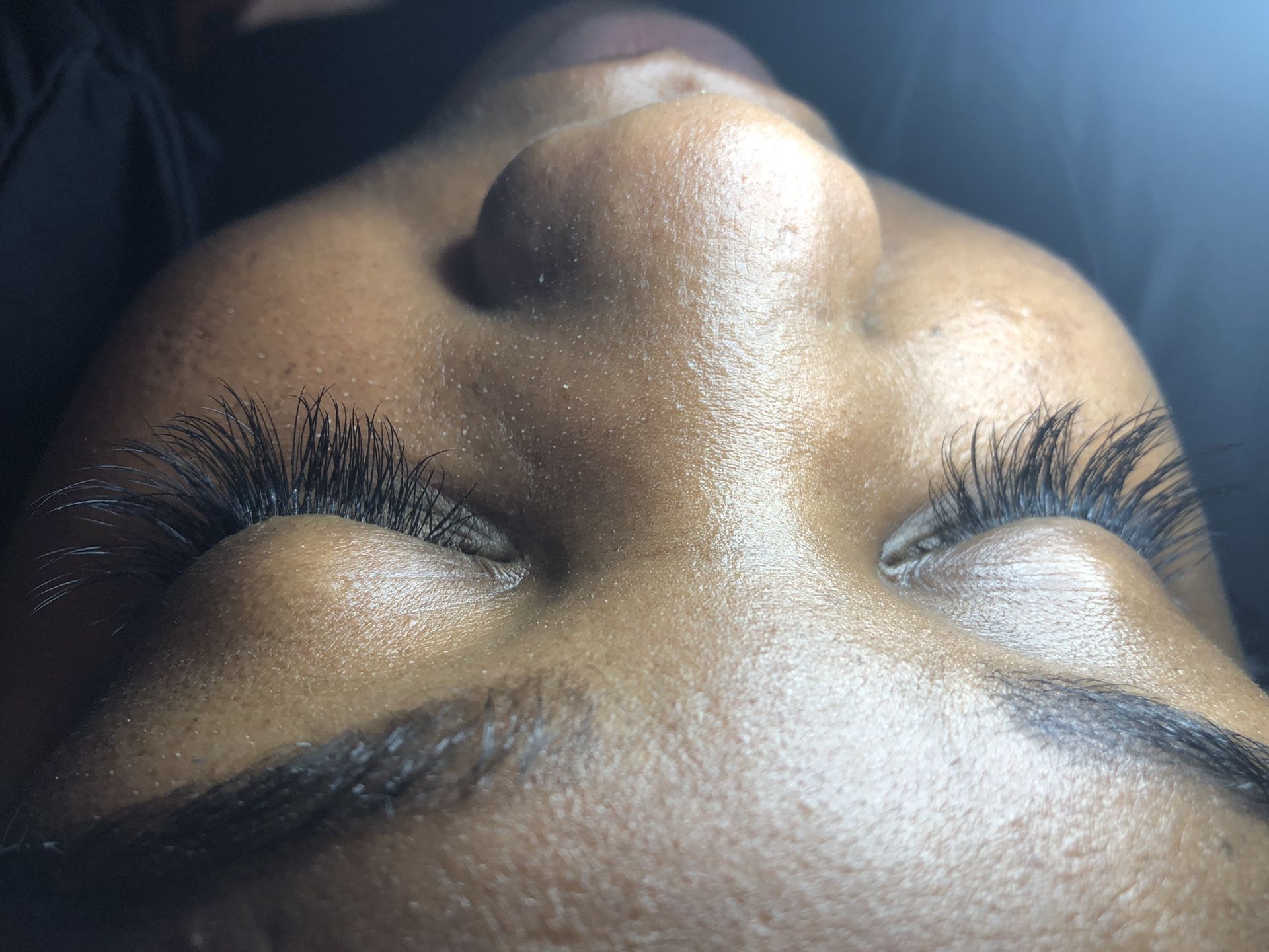Mink eyelash extensions today