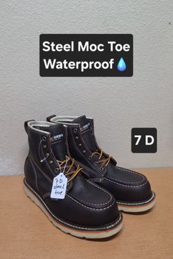 Duradero work boots sz 7D STEEL TOE