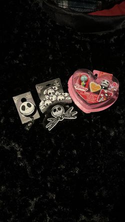 Jack Skellington Figure Set And Accessories