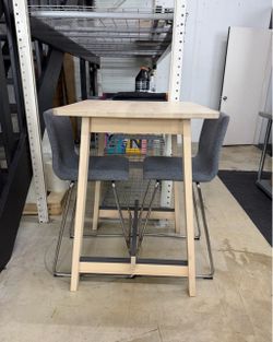 IKEA bar height table and chairs