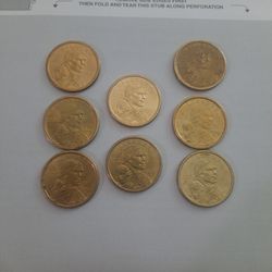 Sacagawea One Dollar Coins Us Liberly