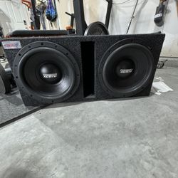 Sundown Audio 12 Inch Speakers. U Series.