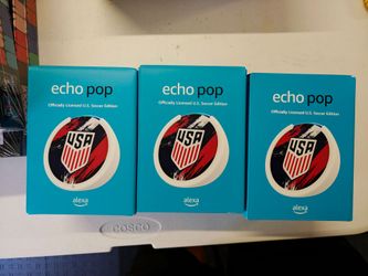 Amazon Echo Pop U.S. Soccer Edition