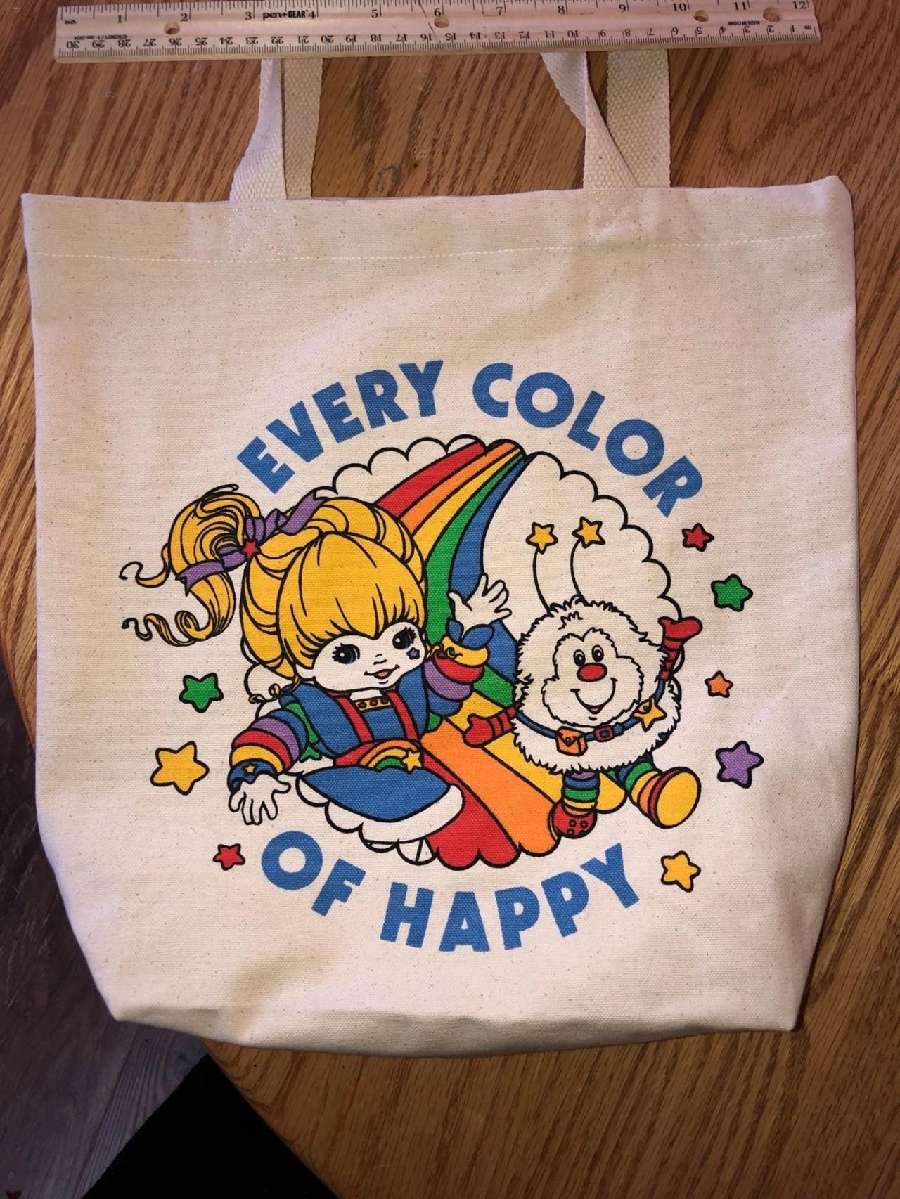 Rainbow Brite Tote Bag