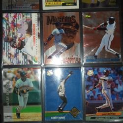 Mark McGwire And Barry Bonds Random Baseball Cards