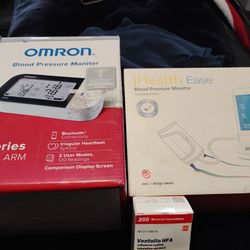 Blood Pressure Cuff And Arm Monitor 20.00each New