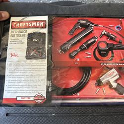  Craftsman Mechanic Air Tool Set 14 Pieces 