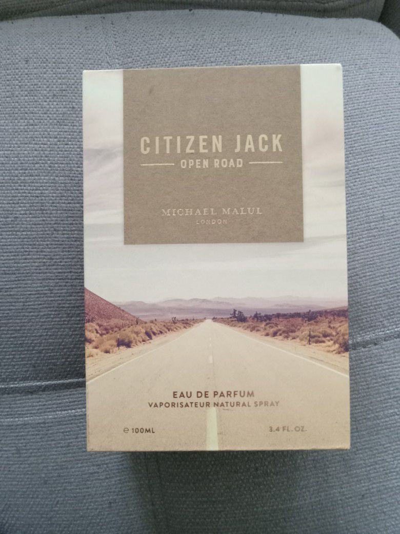 Mens Cologne  CITIZEN JACK OPEN ROAD New In Box Never Open