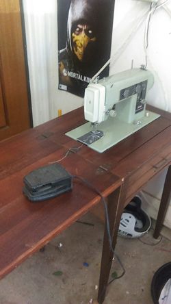 Antique sewing machine