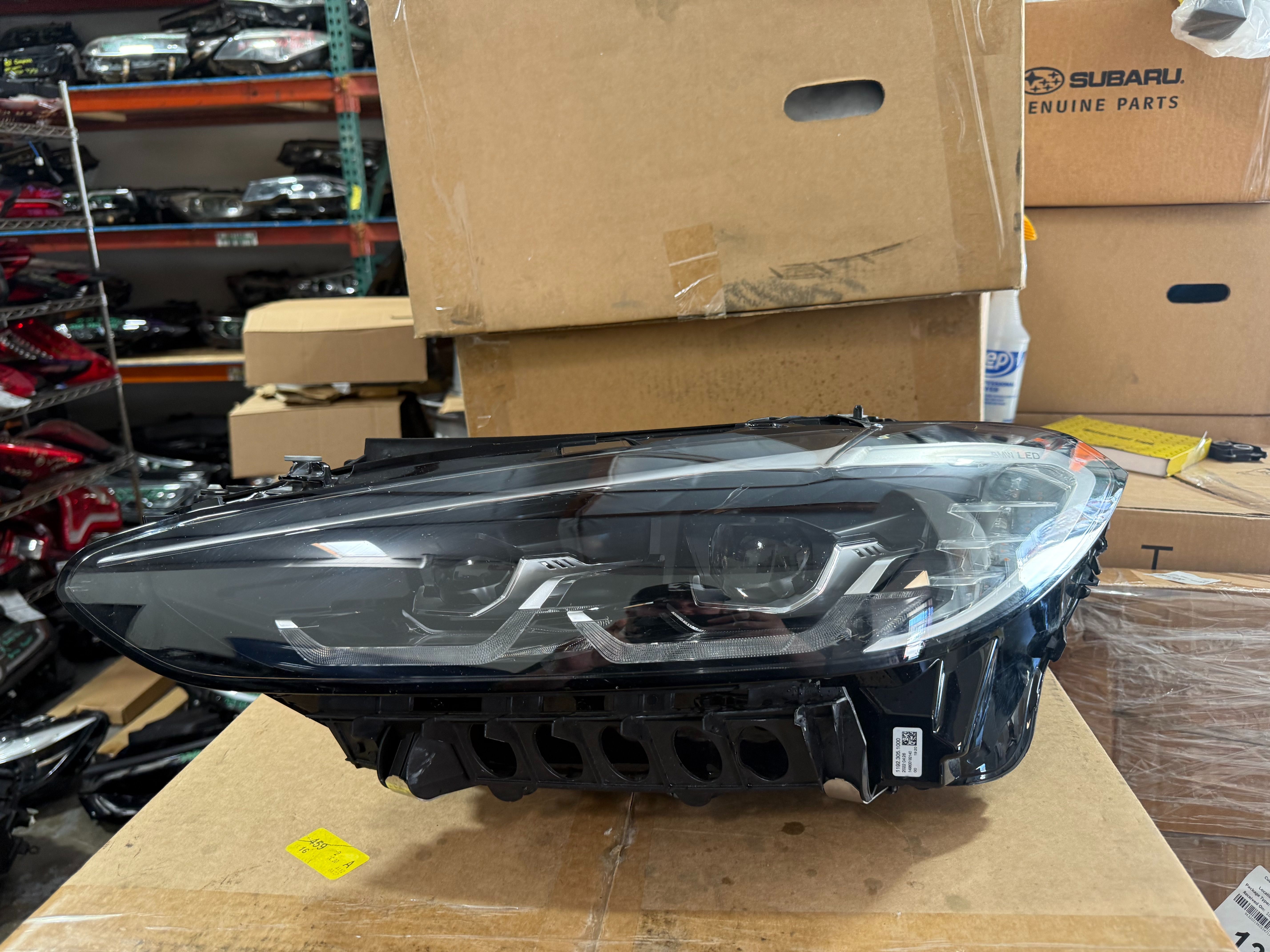 BMW 4 SERIES LEFT HEADLIGHT 2022