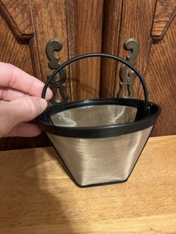 ♥️💖 NEW Gold Tone Filter Cone