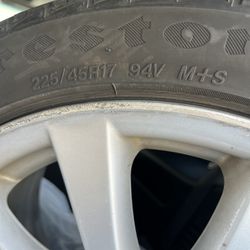 Lexus is250 tires and wheels