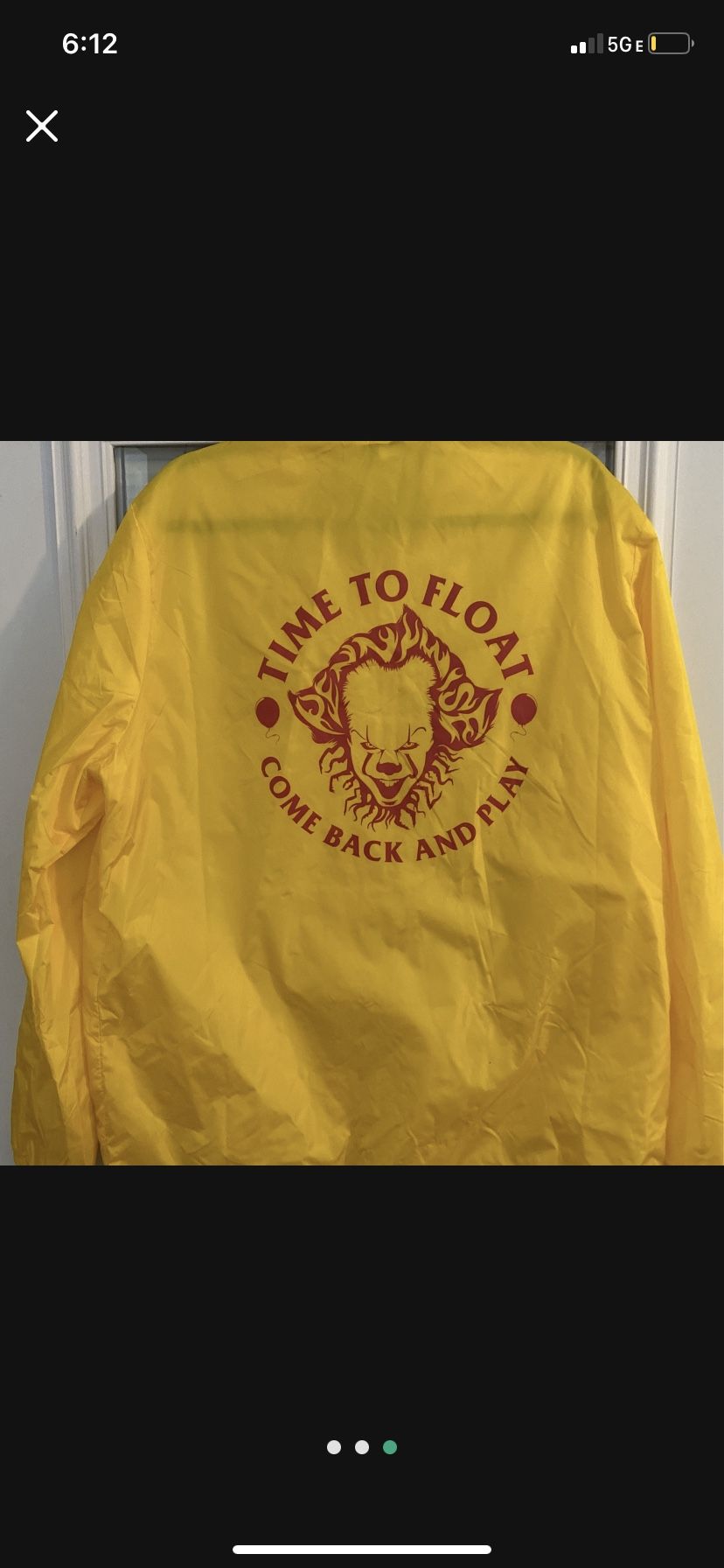 It(Pennywise) Jacket/ Windbreaker