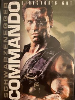 COMMANDO Collector’s Cut Widescreen Edition (DVD-1985) Alyssa Milano!
