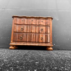 Gorgeous French Provincial Solid Wood Dresser With Period Hardware