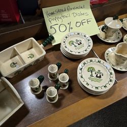 Homestead Provincial Poppy Trail Dishes