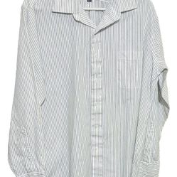 Men's Stafford Long Sleeve Button Down Shirt Size 16.5