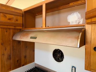 50s range hood no blower