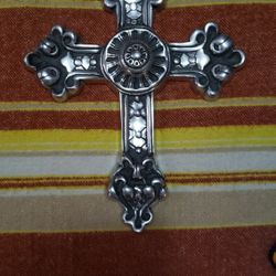 CROSS, Beautiful Ornate Pewter