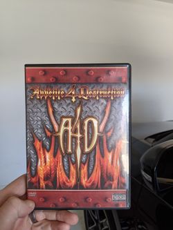 V Rod Motorcycle Crazy DVD American Chopper Fire 