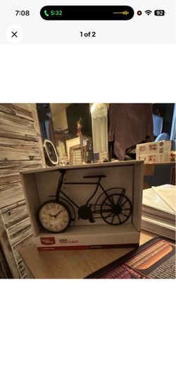 Better Homes Bicycle Table Clock