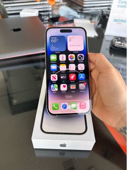 iPhone 14 Pro 128GB Unlocked to any carrier! 90 day warranty! We offer financing.