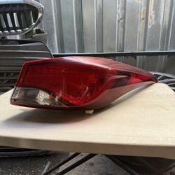 2014 2015 2016 Hyundai Elantra Right Passenger Side Taillight Led 