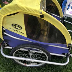 Burley 2 Seat Child Bike Trailer 