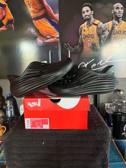 Nike Reactx Rejuven8 Slides All Black
