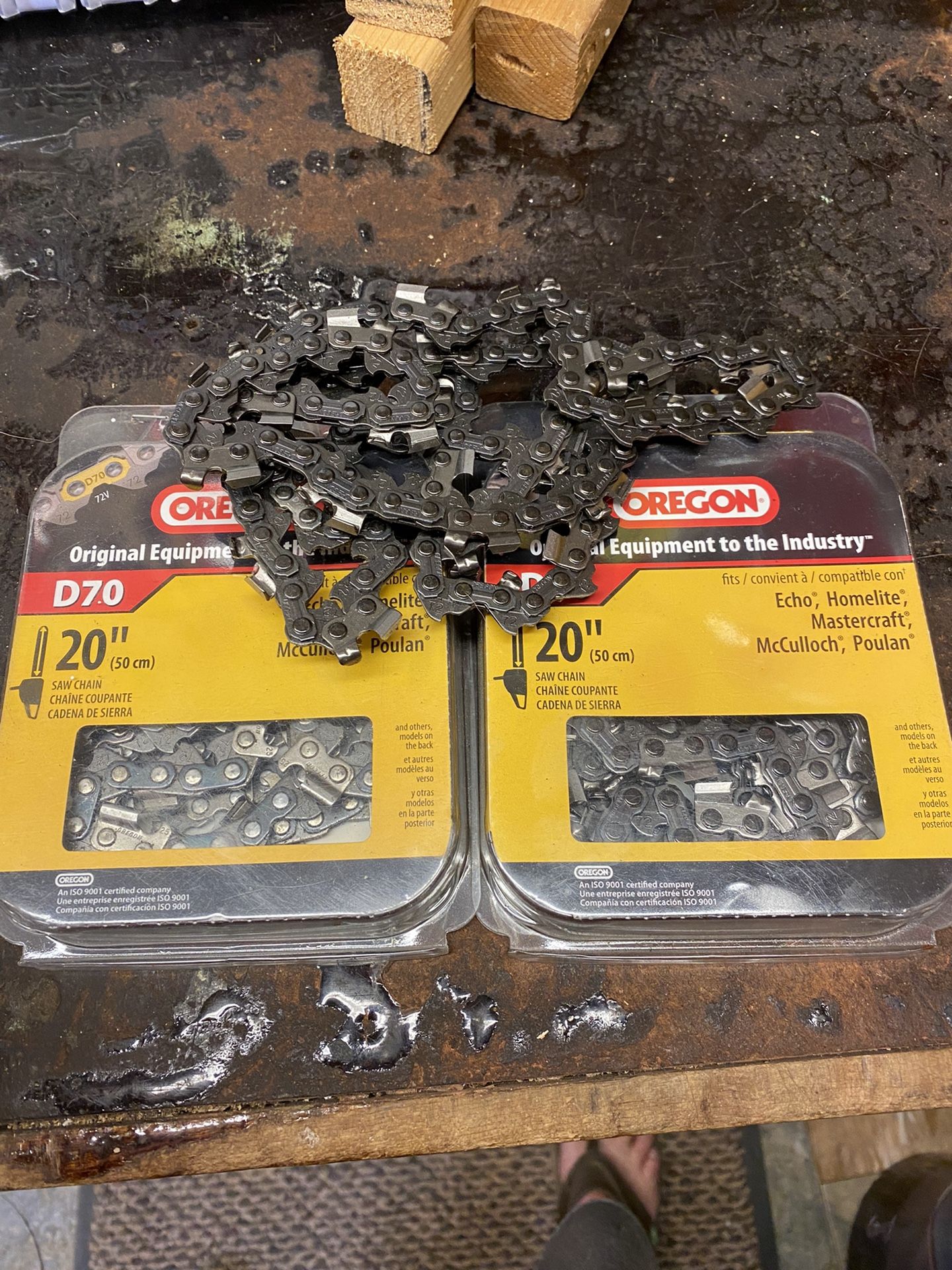 Chainsaw Chains $12.50 Each