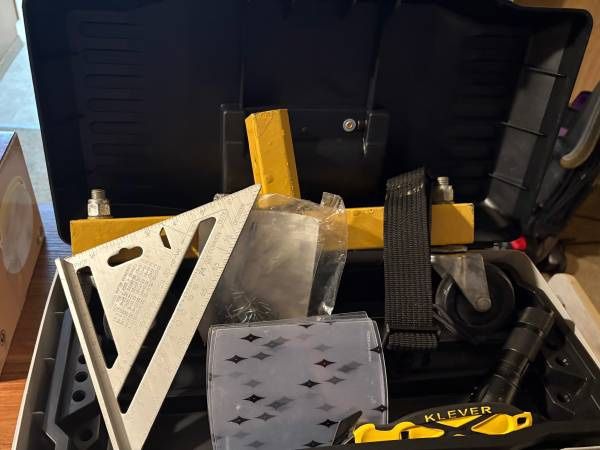 Toolbox and tools $2.00 and up 