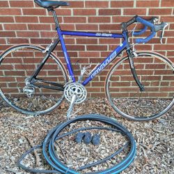 Bulls Aluminum 27 Speed Road Bike 58 cm L - XL Shimano 105, Mavic Wheels, Bontrager Bars