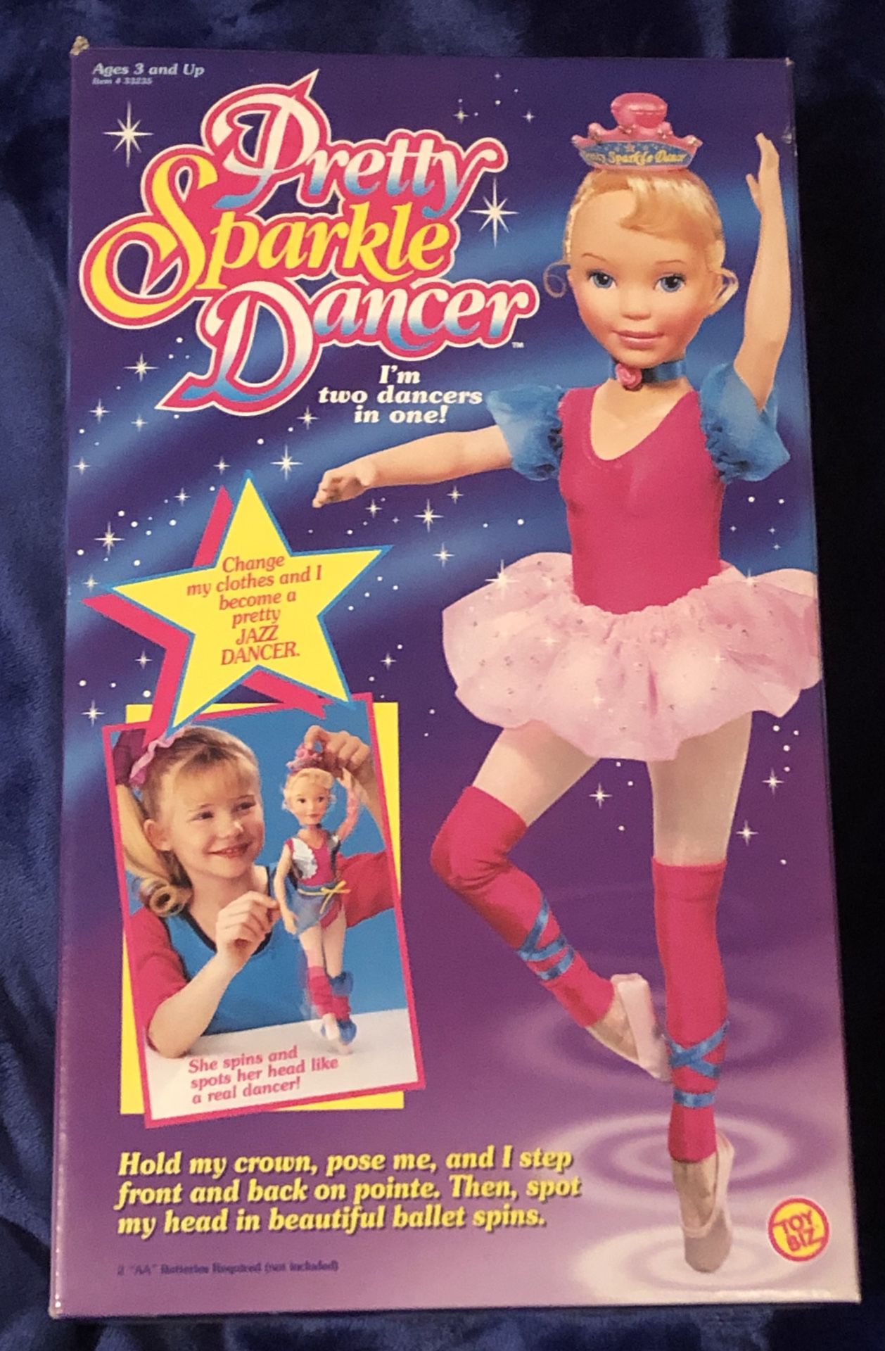 Vintage 1996 Pretty Sparkle Dancer Doll