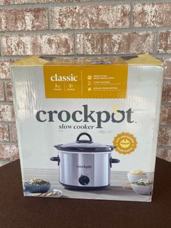 CrockPot 3-quart manual slow cooker - Brand new