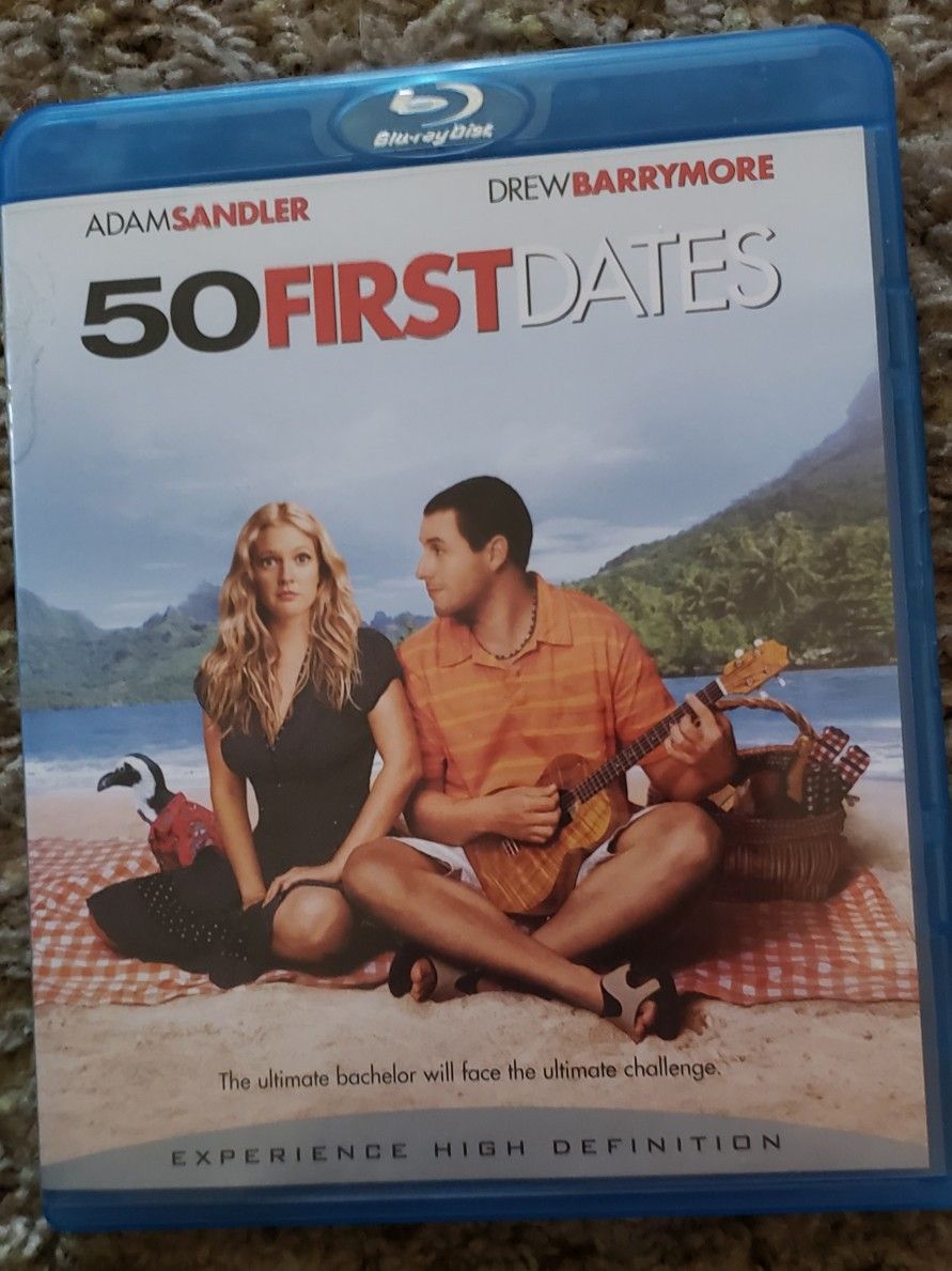$5, "50 FirstDates" Blu Ray