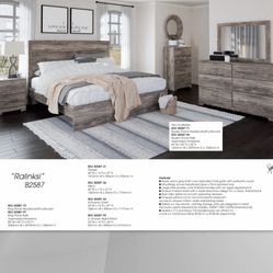 Queen Bed Set Not Including Mattres And Box Spring