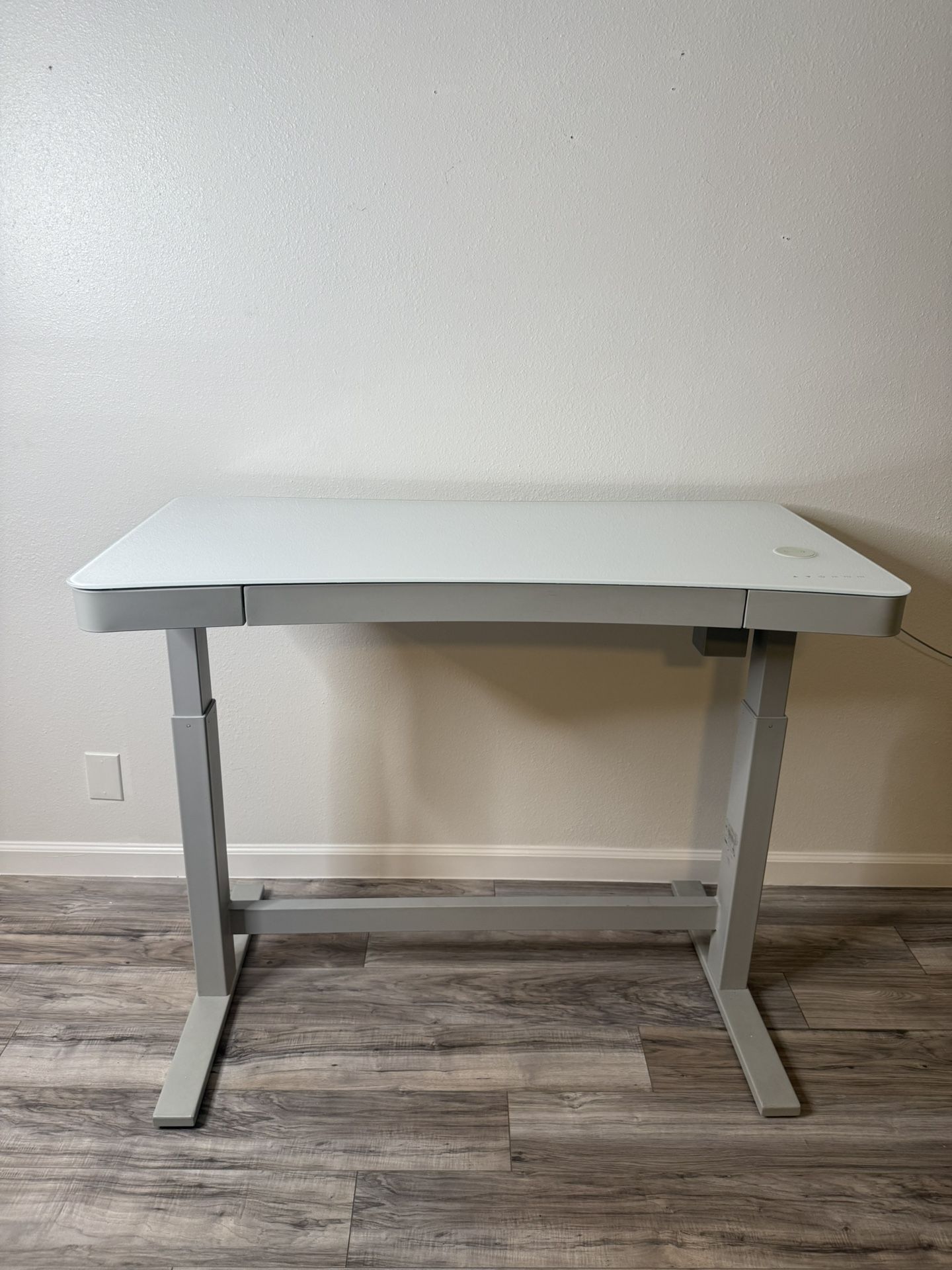 Adjustable Glass Desk