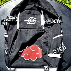 NARUTO SHIPPUDEN AKATSUKI BACKPACK 