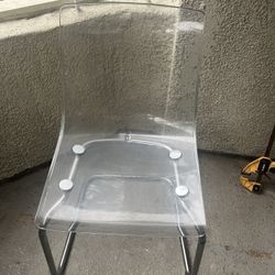 IKEA Tobias Clear chair 