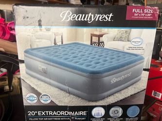 Beauty rest self inflating full size air mattress