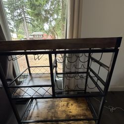 Bar Cart/Wine Rack 