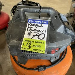 Air Compressor Ridgid