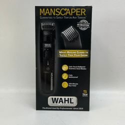 New Wahl Manscaper 5618-100 Body Groomer Cordless Waterproof Lithium-Ion Trimmer