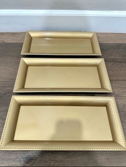 3 new dessert display plates
