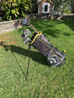 Very Gd Cond Starter 15 Complete Golf Club Set W/ Bag