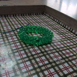 Green Tube Braclet