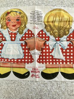 Vintage Doll Sewing Pattern
